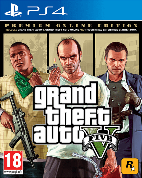 

Игра PS4 Grand Theft Auto V Premium Edition (5026555426886)