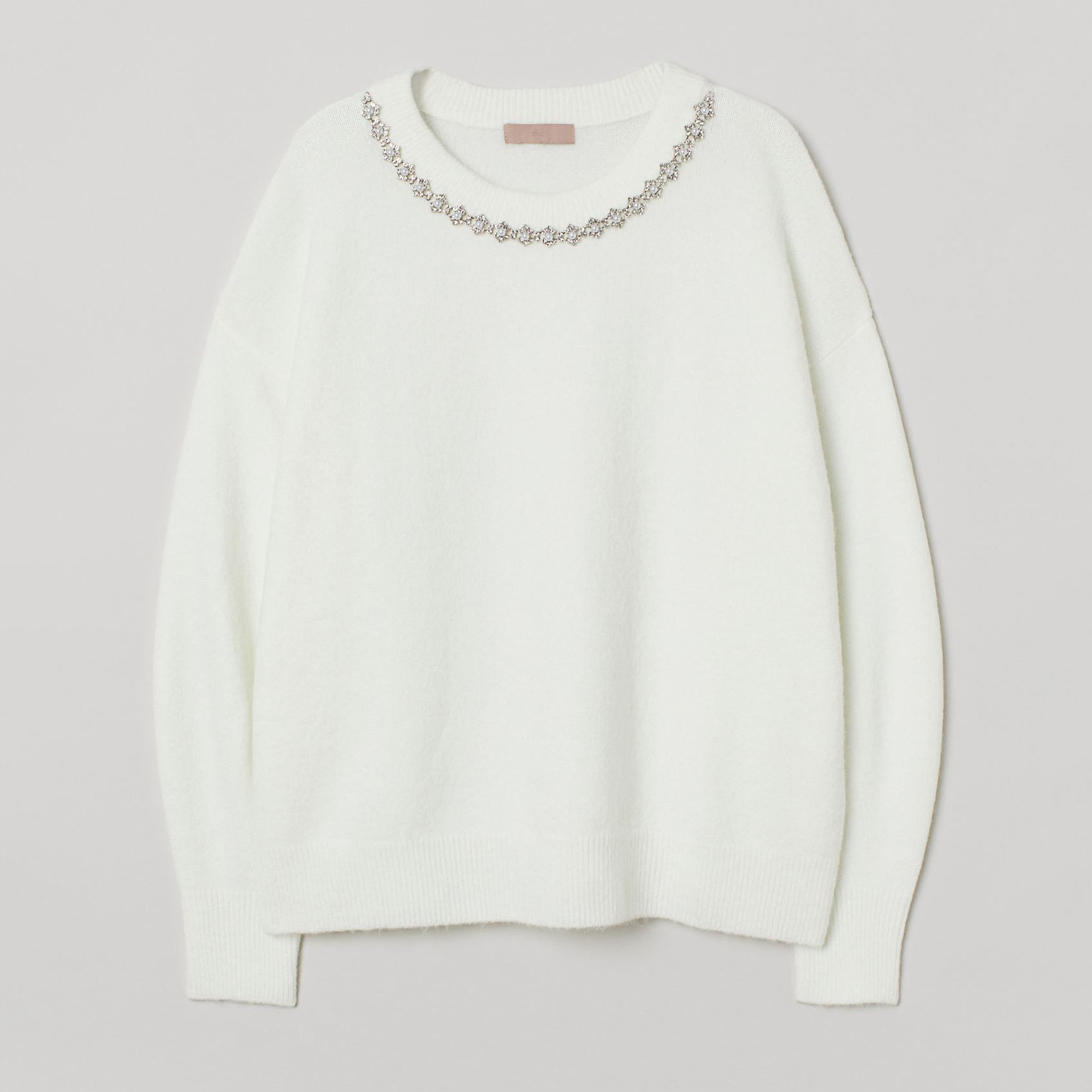 

Джемпер H&M 3108-8795072 2XL Белый