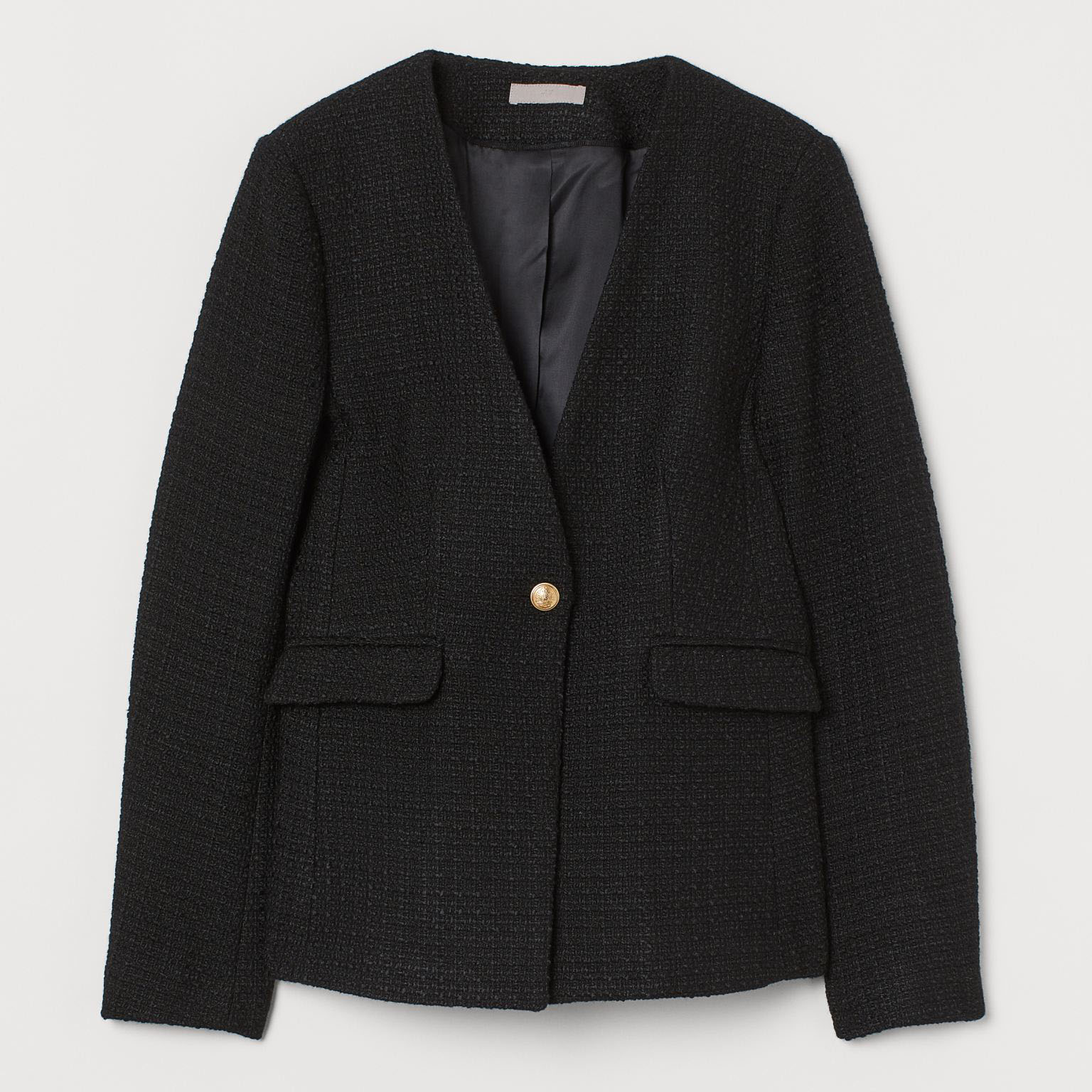 

Жакет H&M 3108-8963682 34 Черный
