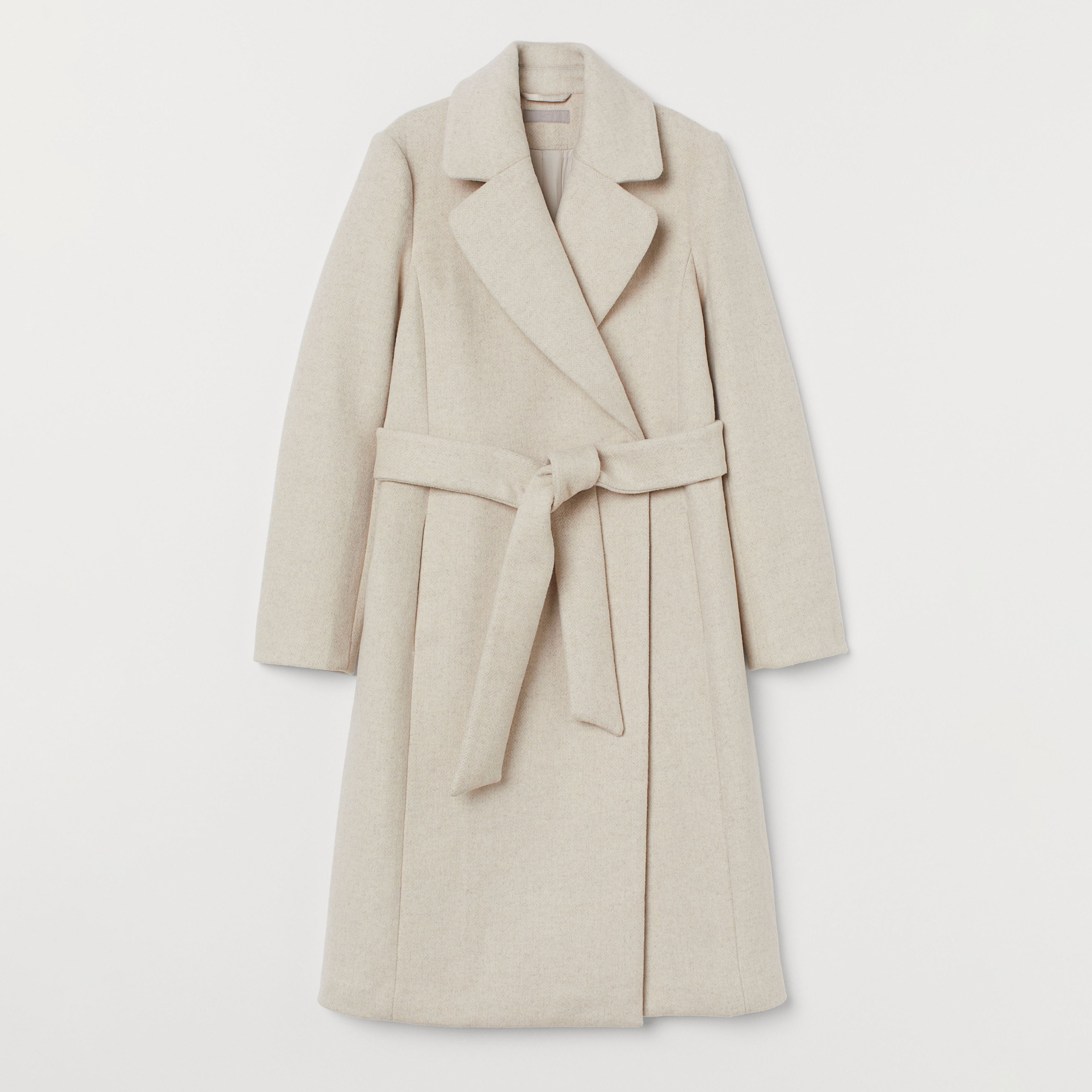 

Пальто H&M 5341811  Белое, Пальто H&M 5341811 50 Белое