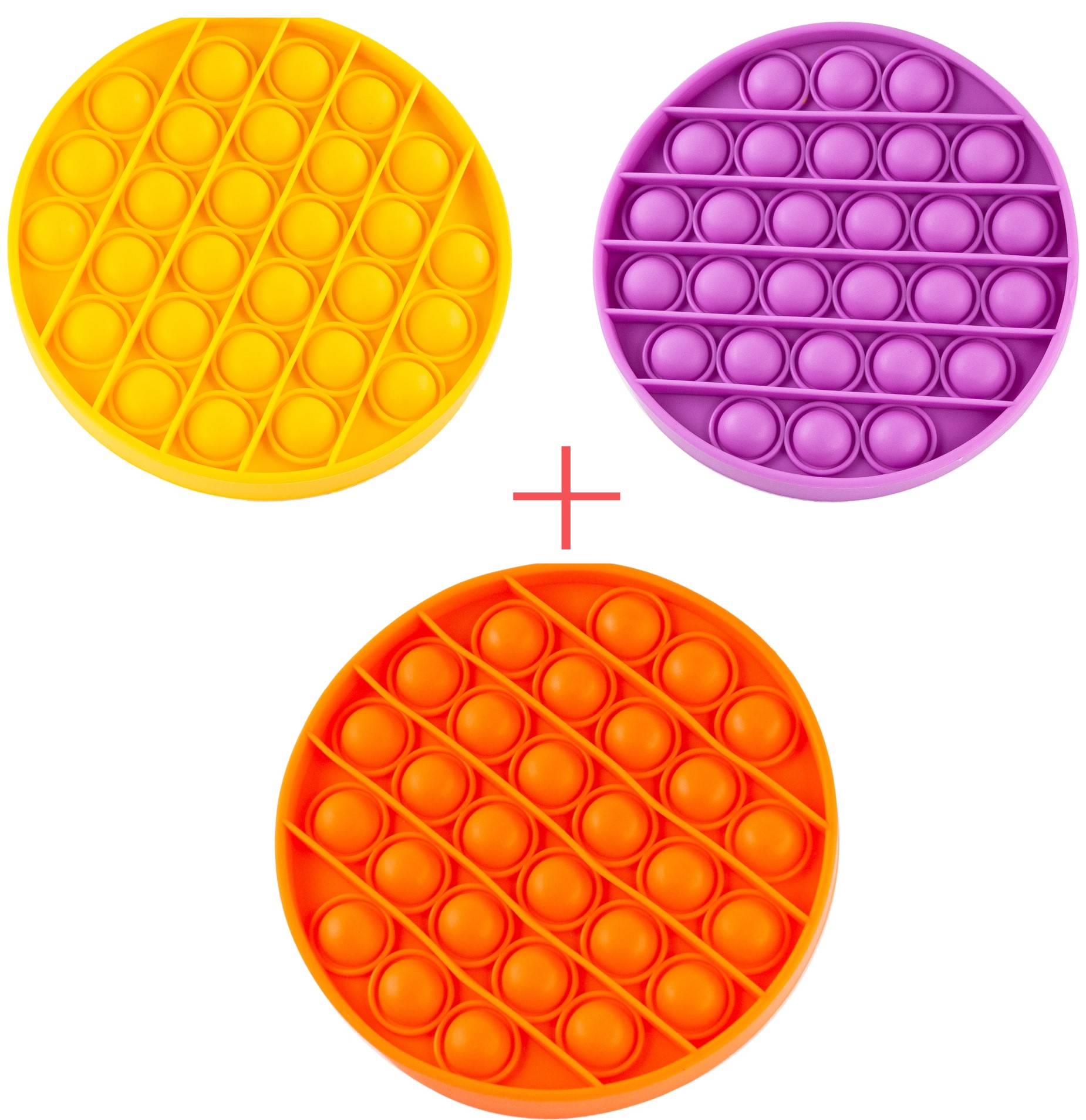 

Набор Sibelly Pop It Круг Mono Orange + Violet + Yellow (SB-PPIT-CRCL-OR-VLT-YL) (9869205469224)
