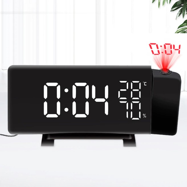 

Многофункциональный будильник TS - 5210 Clock с термометром гигрометром радио проекцией