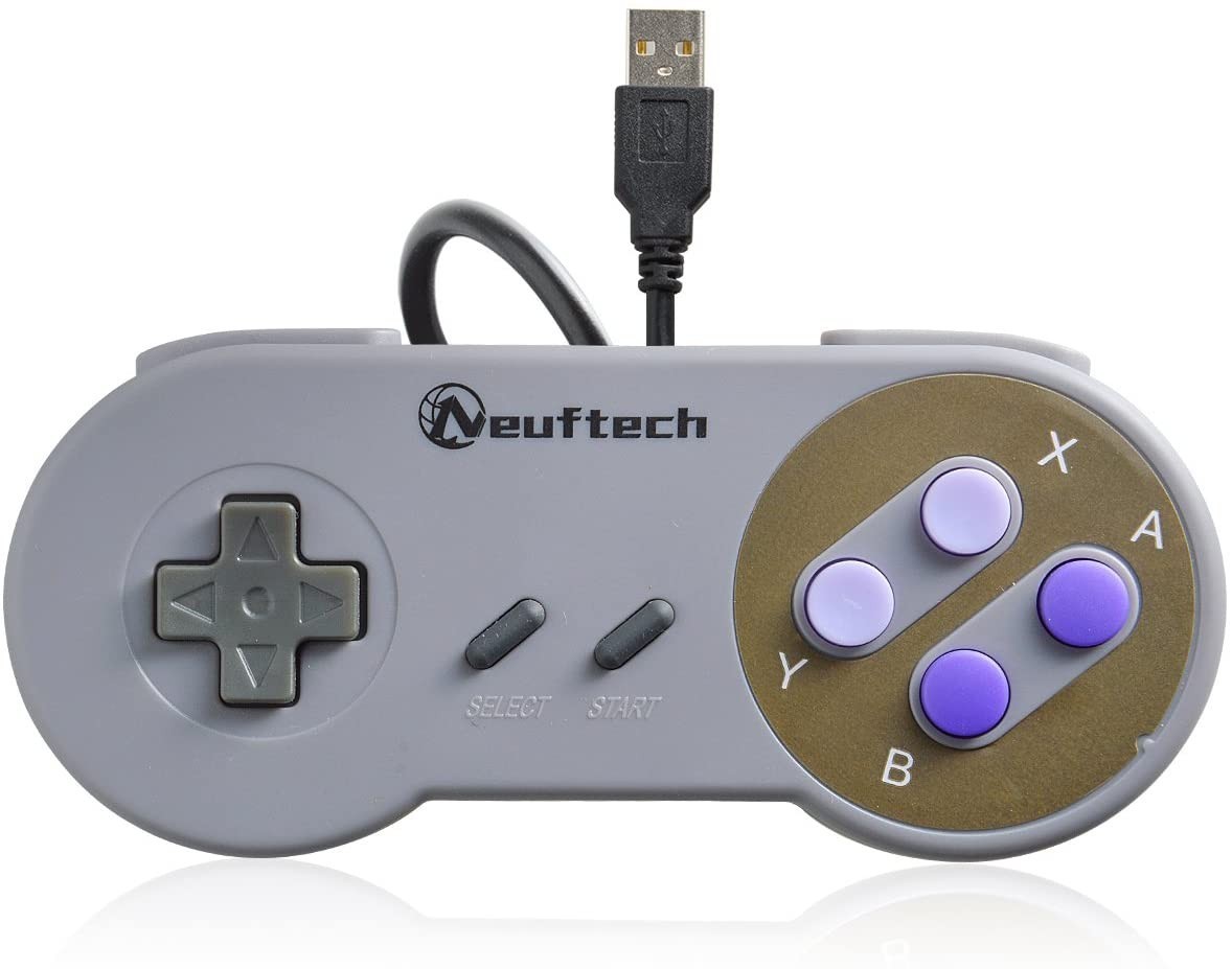 

Проводной геймпад Neuftech Snes PC Retro Gaming controller US008