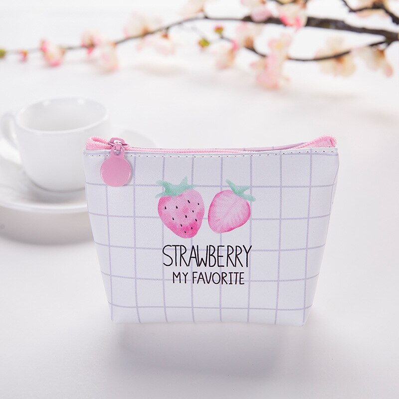 

Женский маленький кошелёк / монетница Oxa strawberry
