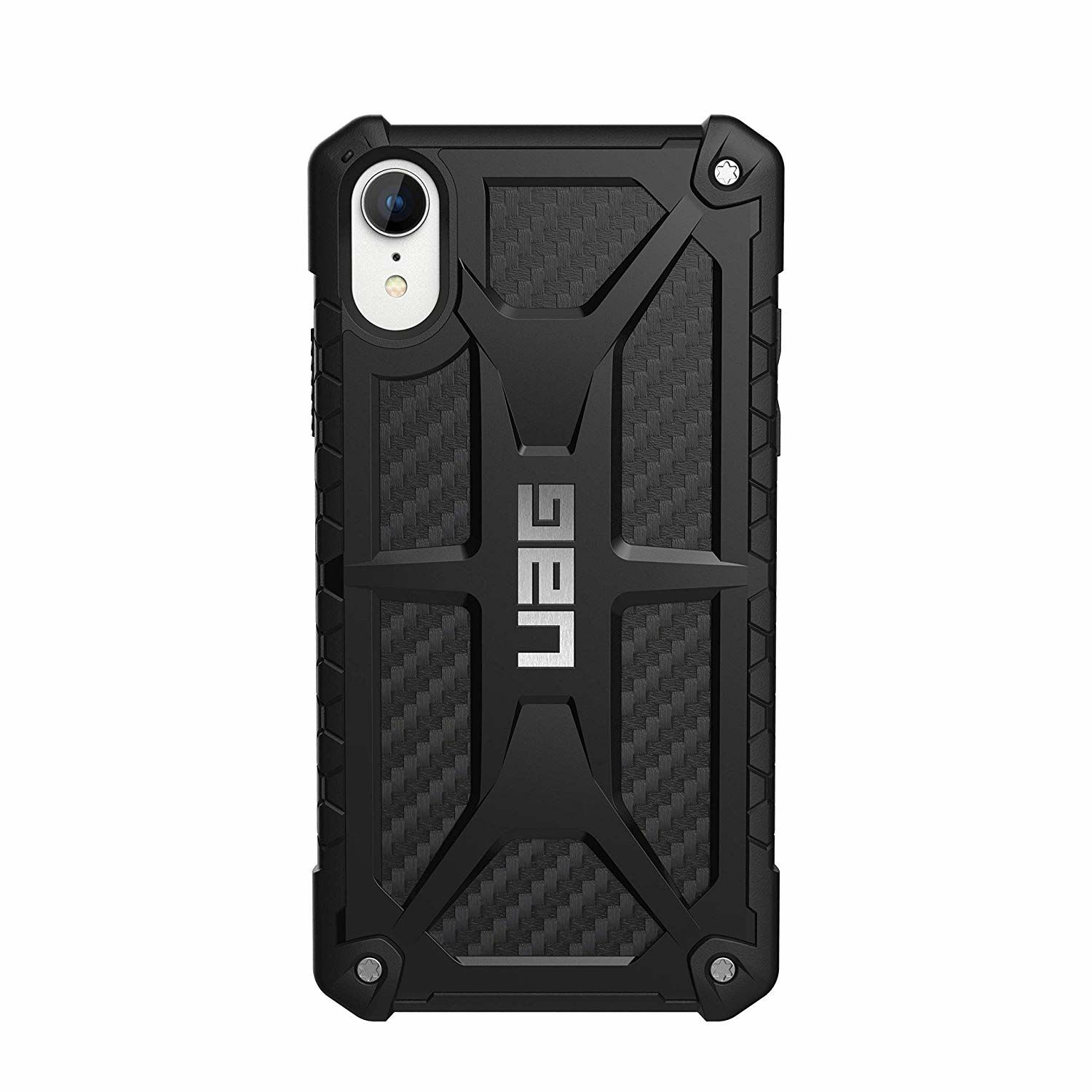 

Чехол милитари противоударный UAG Monarch для Iphone XR (6.1") Black Carbon