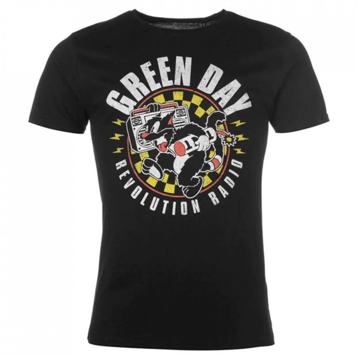 

Футболка Official Green Day Revolution,  (46, Футболка Official Green Day Revolution, M (46)