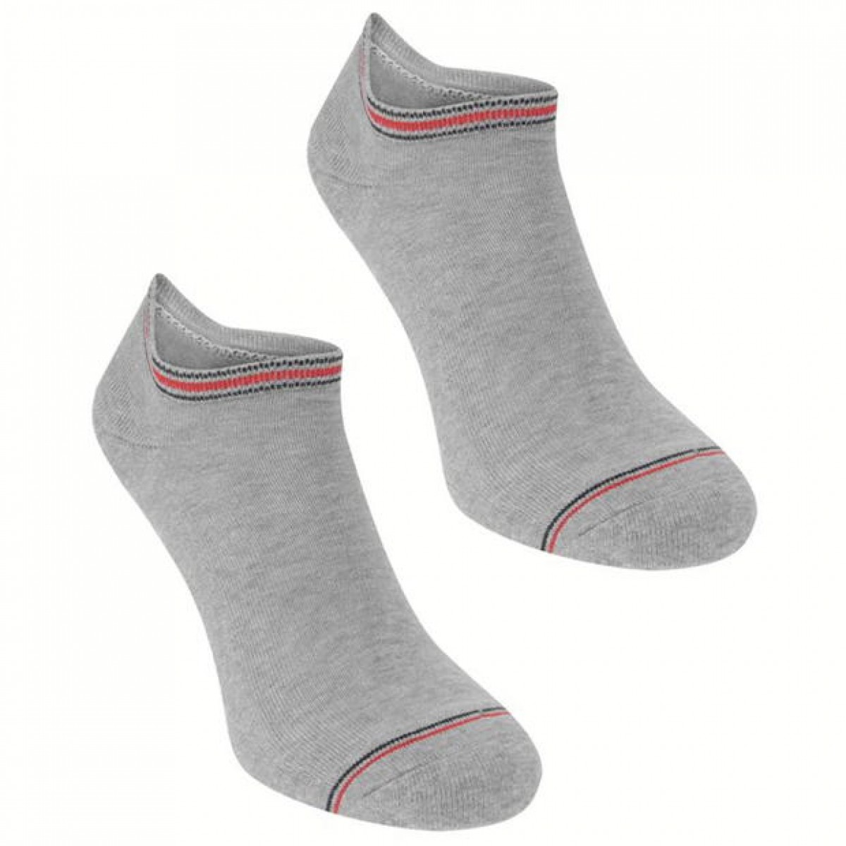

Носки Tommy Bodywear Icon 2 Pack Trainer Grey, 36-42