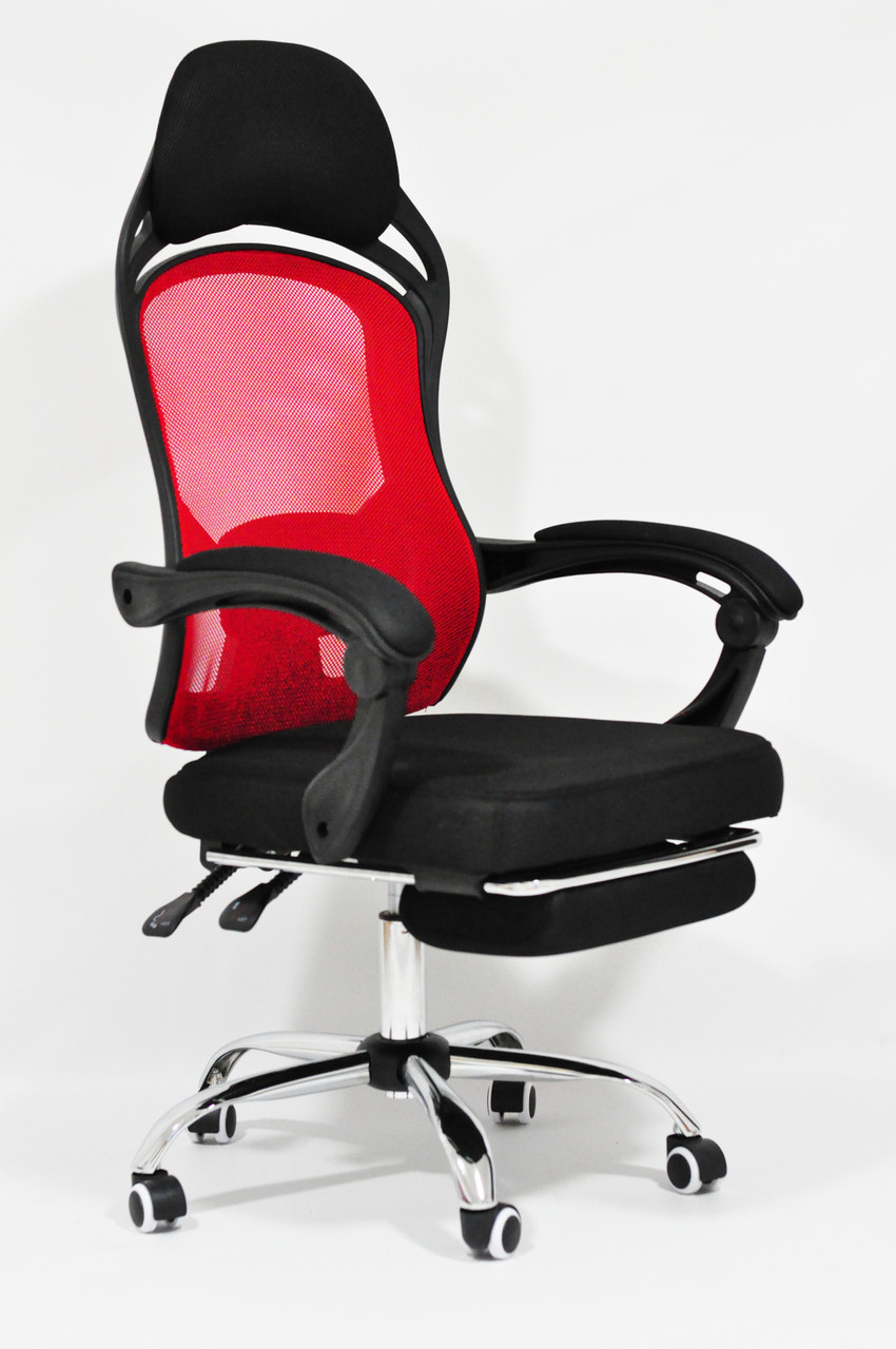 Кресло офисное Avko Style АМ17026 Red с механизмом качания TILT и откидной спинкой + пневмопатрон