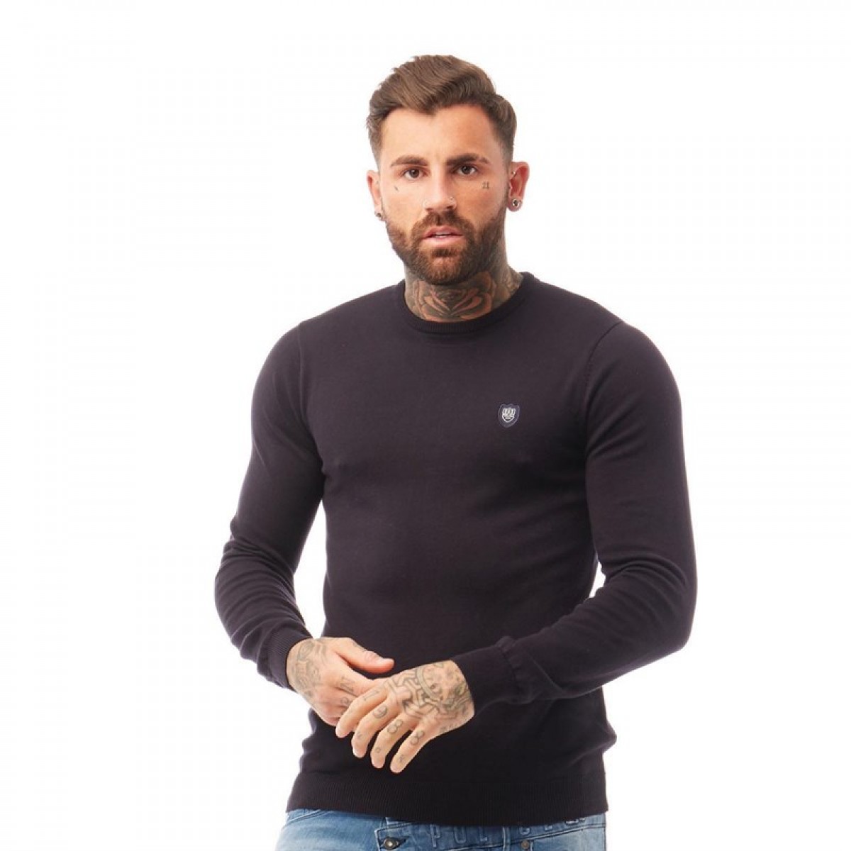 

Джемпер 883 Police Muraco Knitwear Navy Navy, S (44)