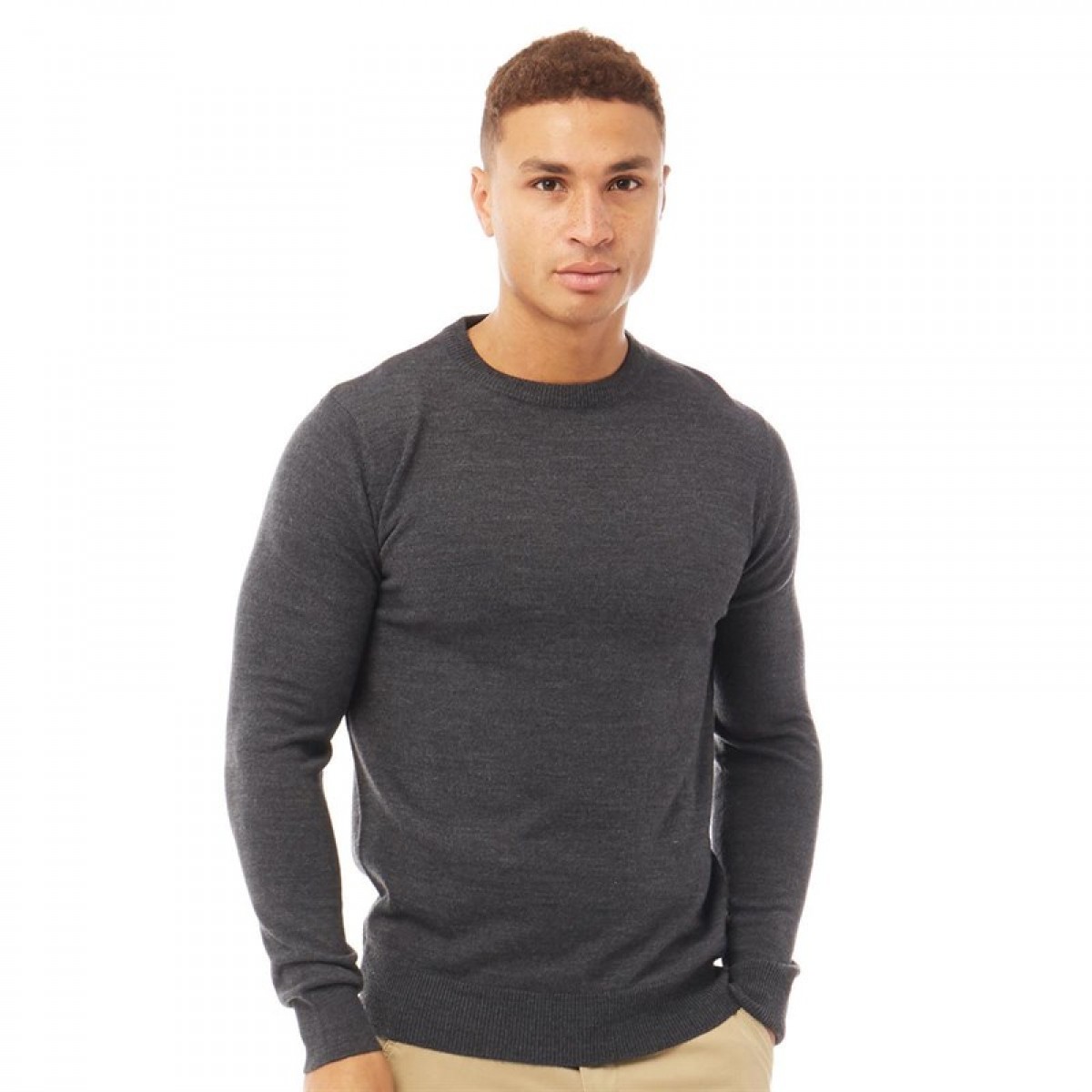 

Джемпер Brave Soul Parsec Knitwear Dark Navy Mix Navy, XS (42)