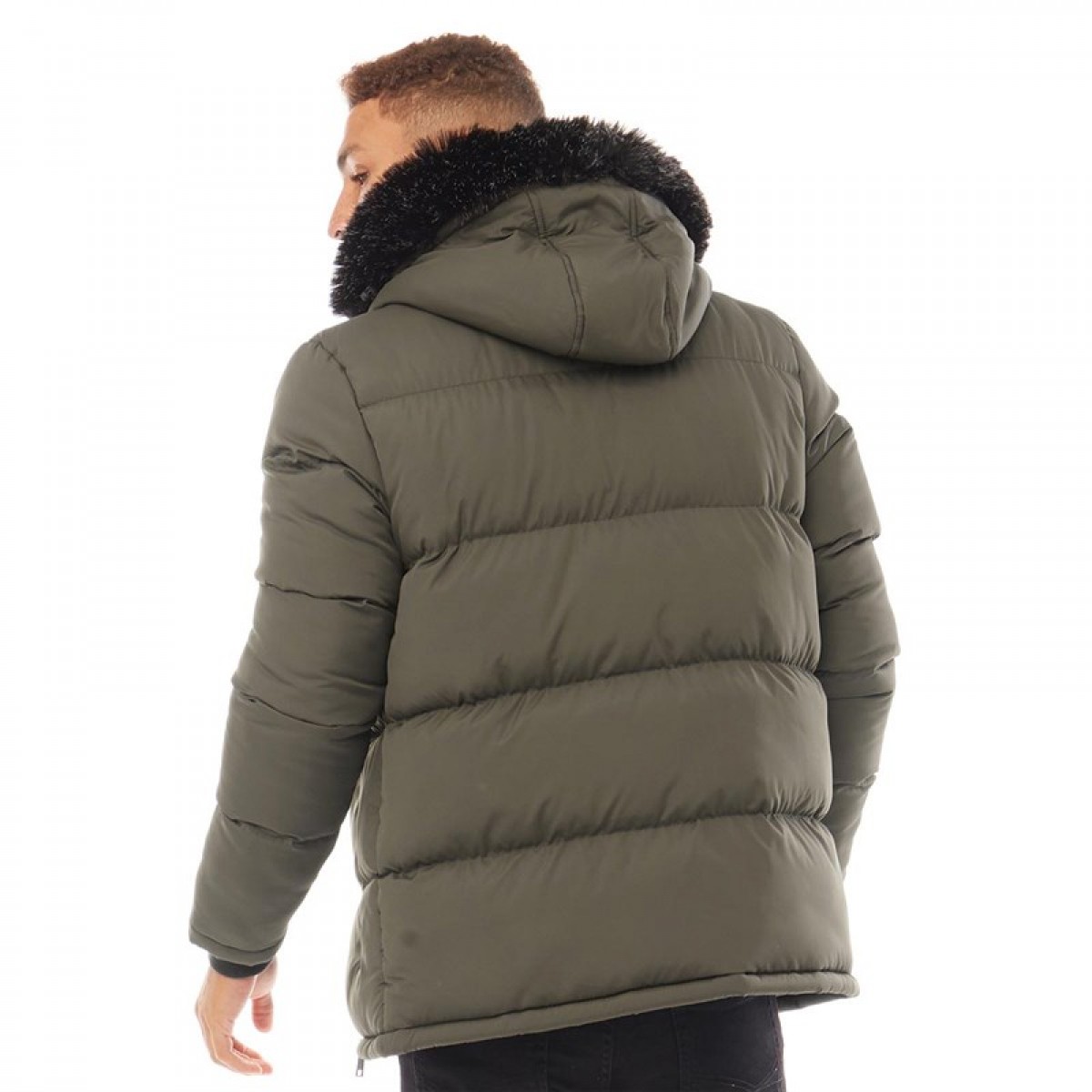 

Зимняя куртка Brave Soul Trawler Hooded Padded Khaki Khaki, M (46)
