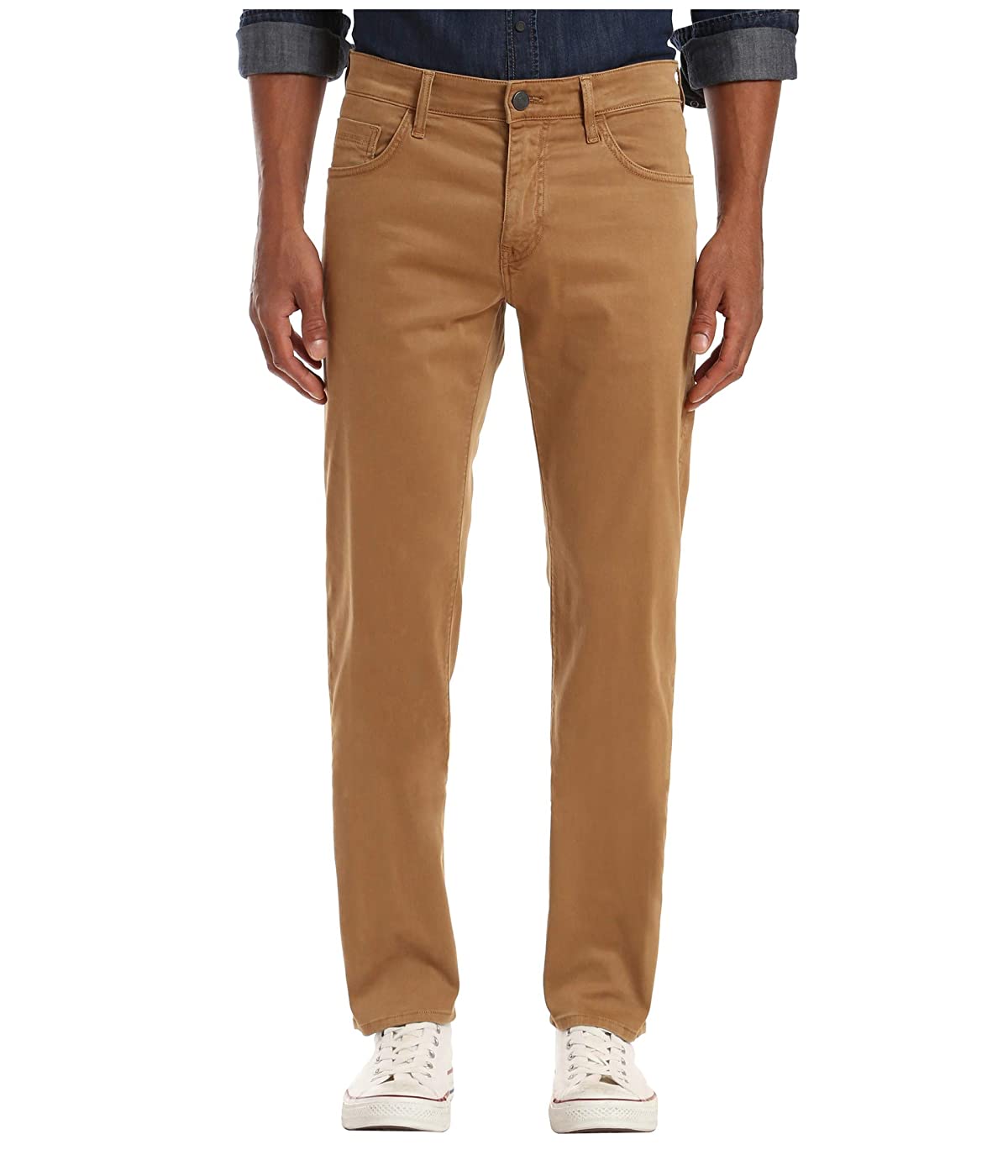 

Брюки Mavi Jeans Zach Straight Leg Brown Sateen, 40W 32L