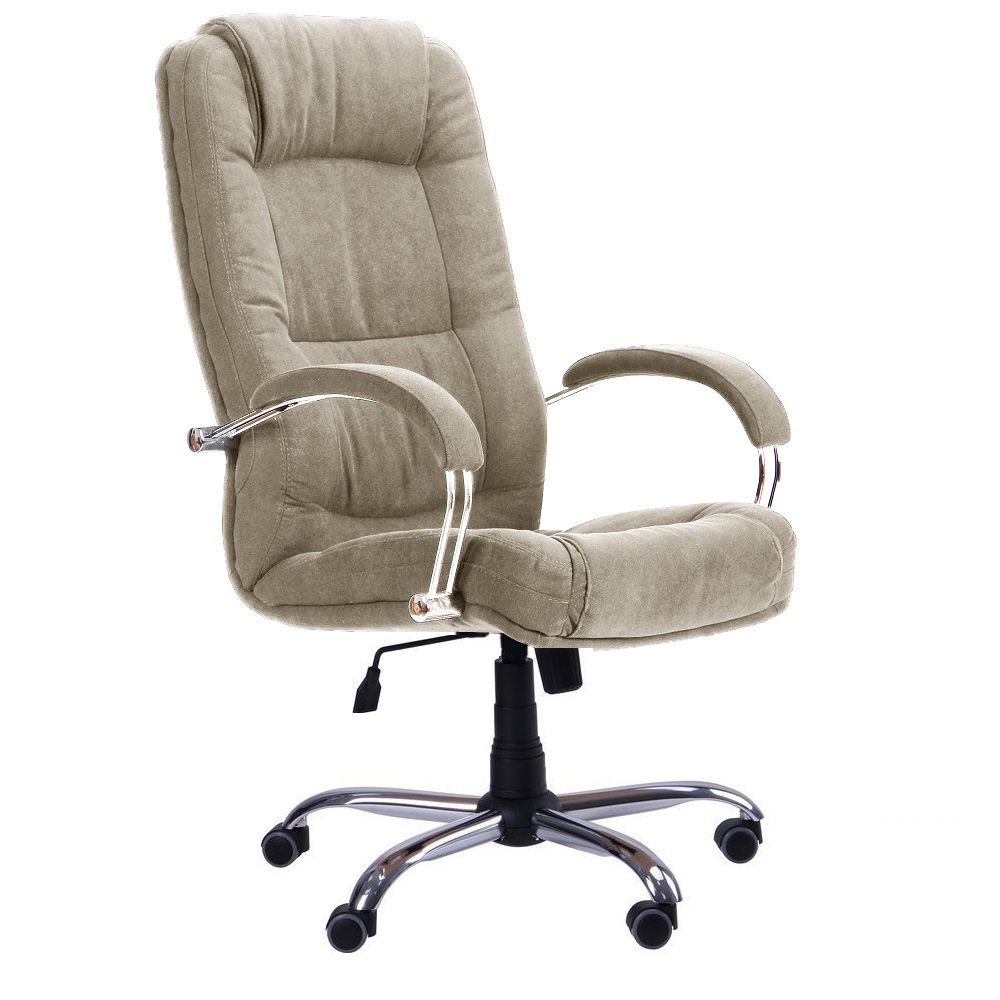 

Кресло офисное Марсель механизм Tilt, металл хром/ткань Сидней-24 бежевый AMF