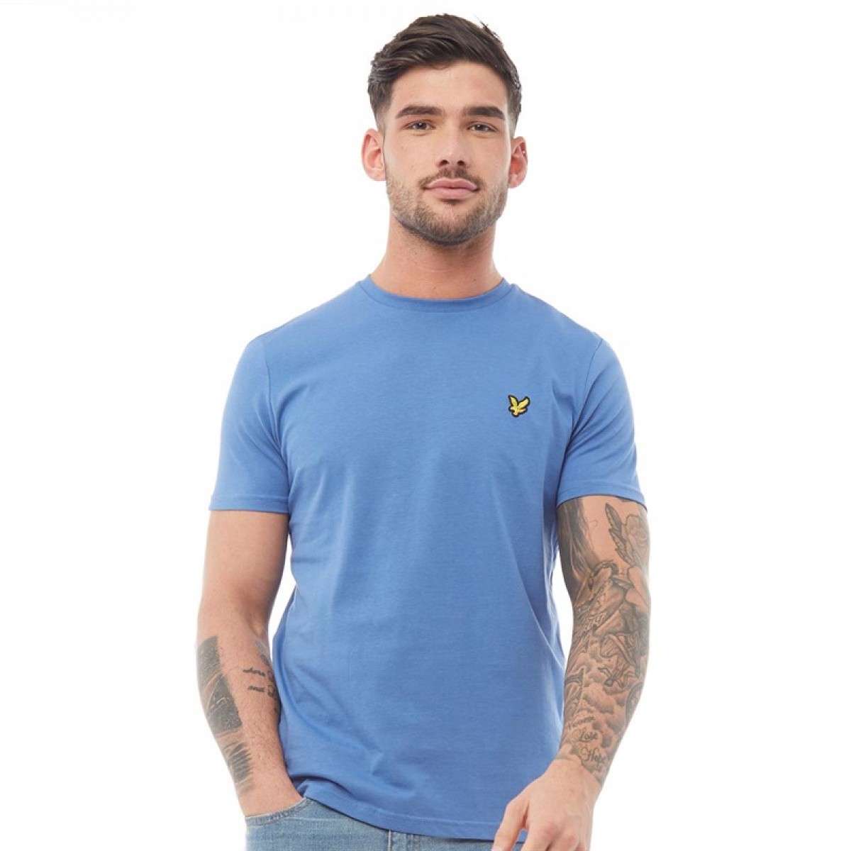 

Футболка Lyle And Scott Vintage Neck Lapis Blue Sky Blue, S (44)