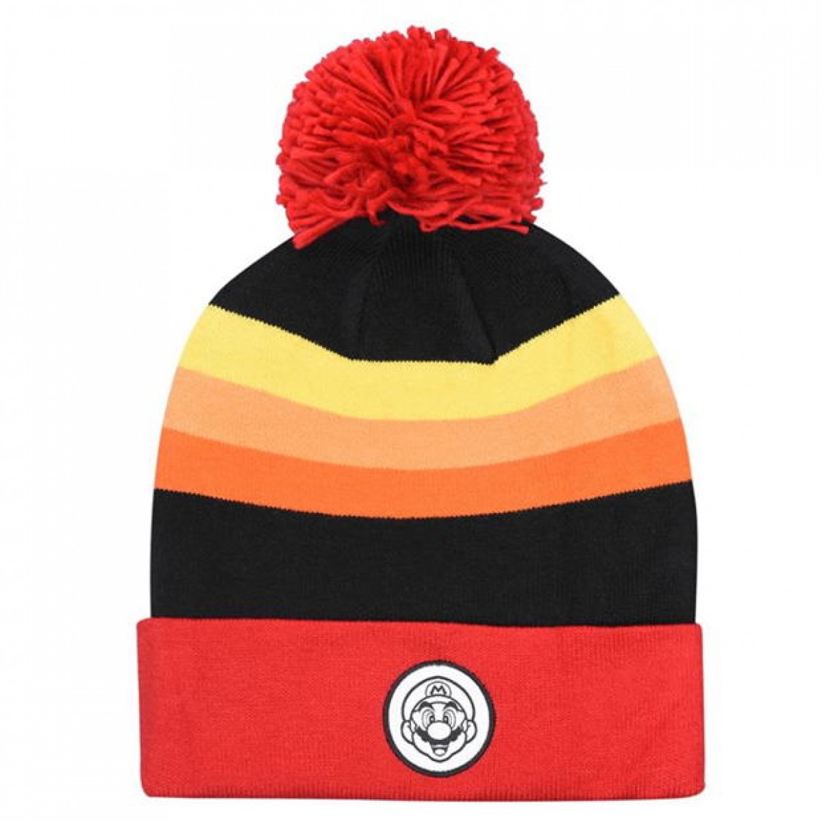 

Головной убор Character Mario Beanie Retro Striped, Мужской