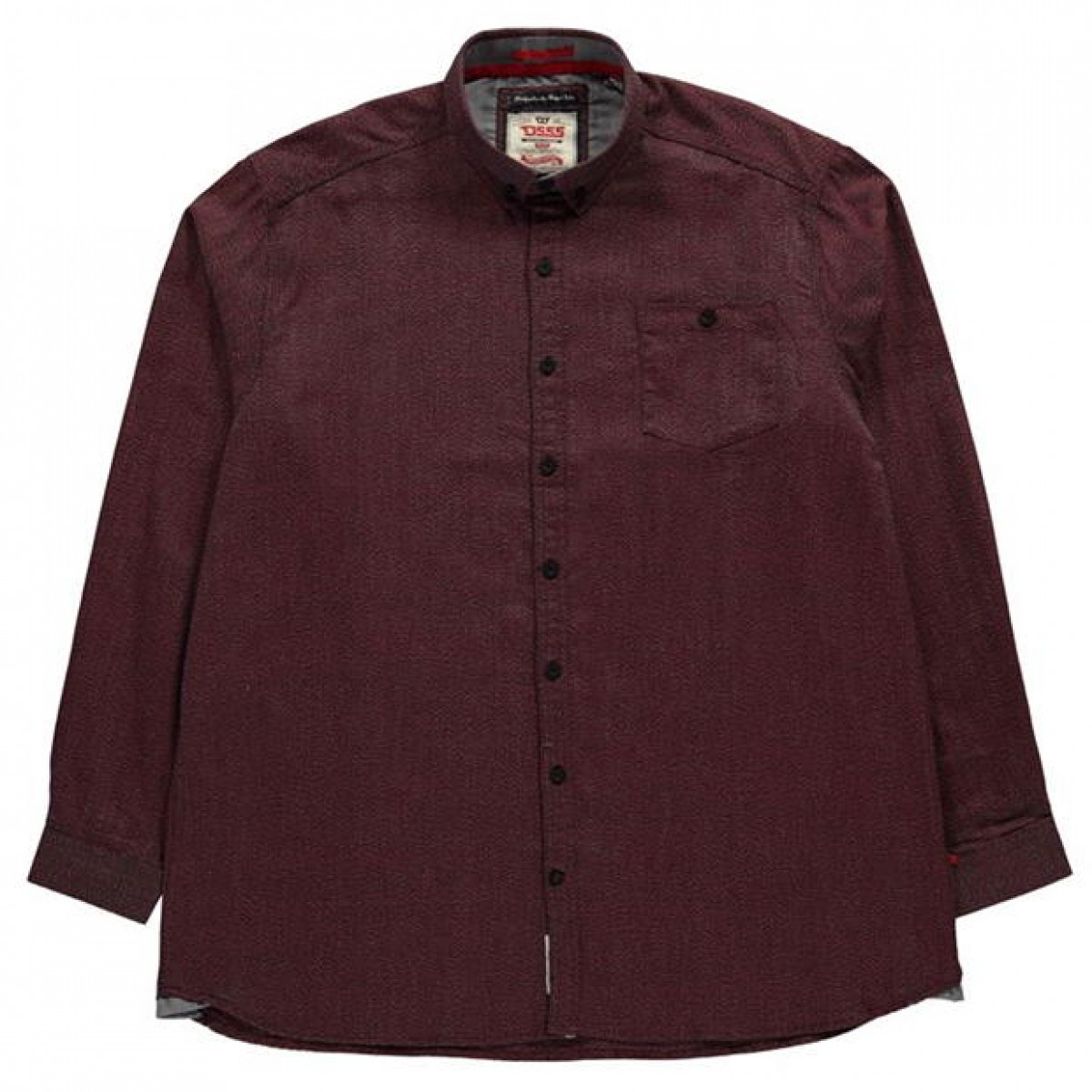 

Рубашка D555 Dawson d Dark Red, XXL (52)