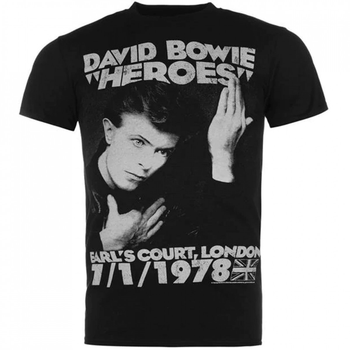 

Футболка Official David Bowie Heros,  (44, Футболка Official David Bowie Heros, S (44)