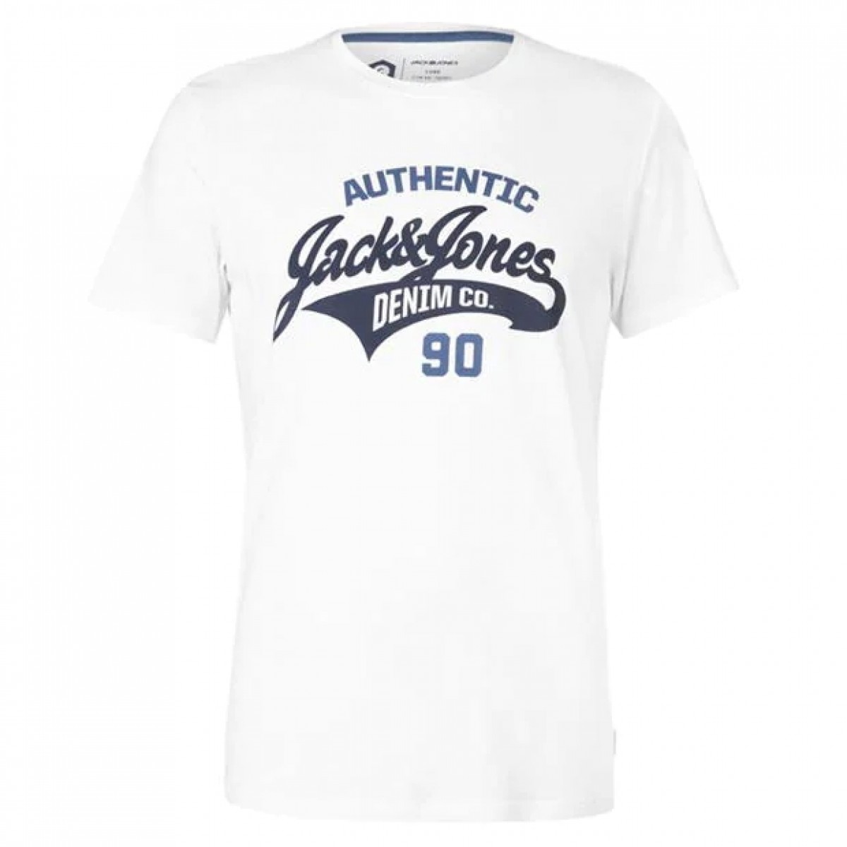 

Jack and Jones Core Heritage Logo T Shirt Mens White, XXL (52)