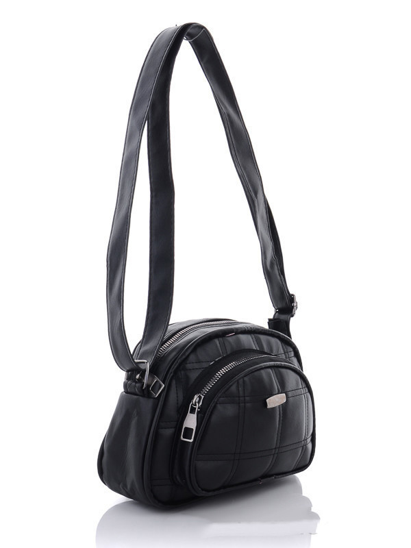 

Женские сумки деми Prime 066-3 black Черный р.17x22x7