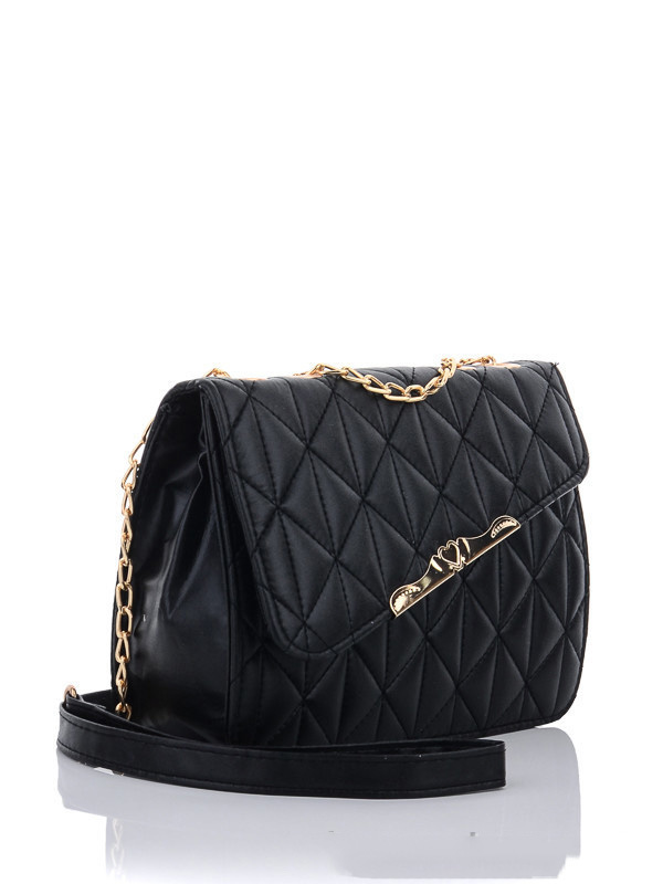 

Женские сумки деми Prime 069-1 black Черный р.16x24x9