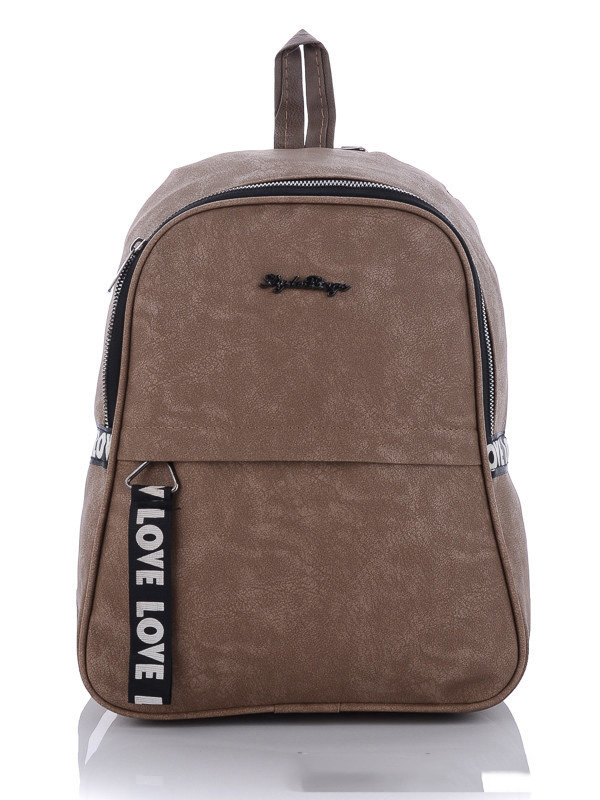 

Женские рюкзаки деми Prime 030 beige Бежевый р.35x26x11