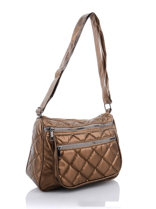

Женские сумки деми Prime 067-10 bronze Бронзовый р.20x25x8
