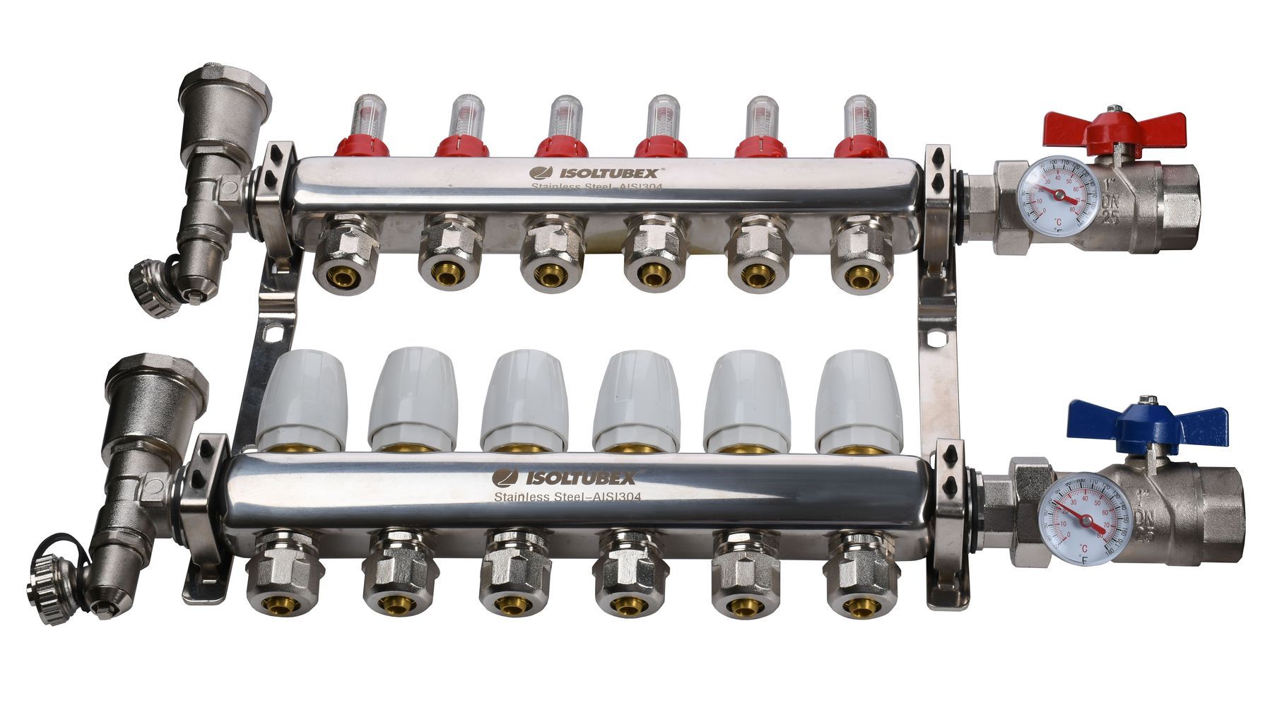 

Коллекторная система ISOLTUBEX INOX AISI-304 CO6 (1" х 6)