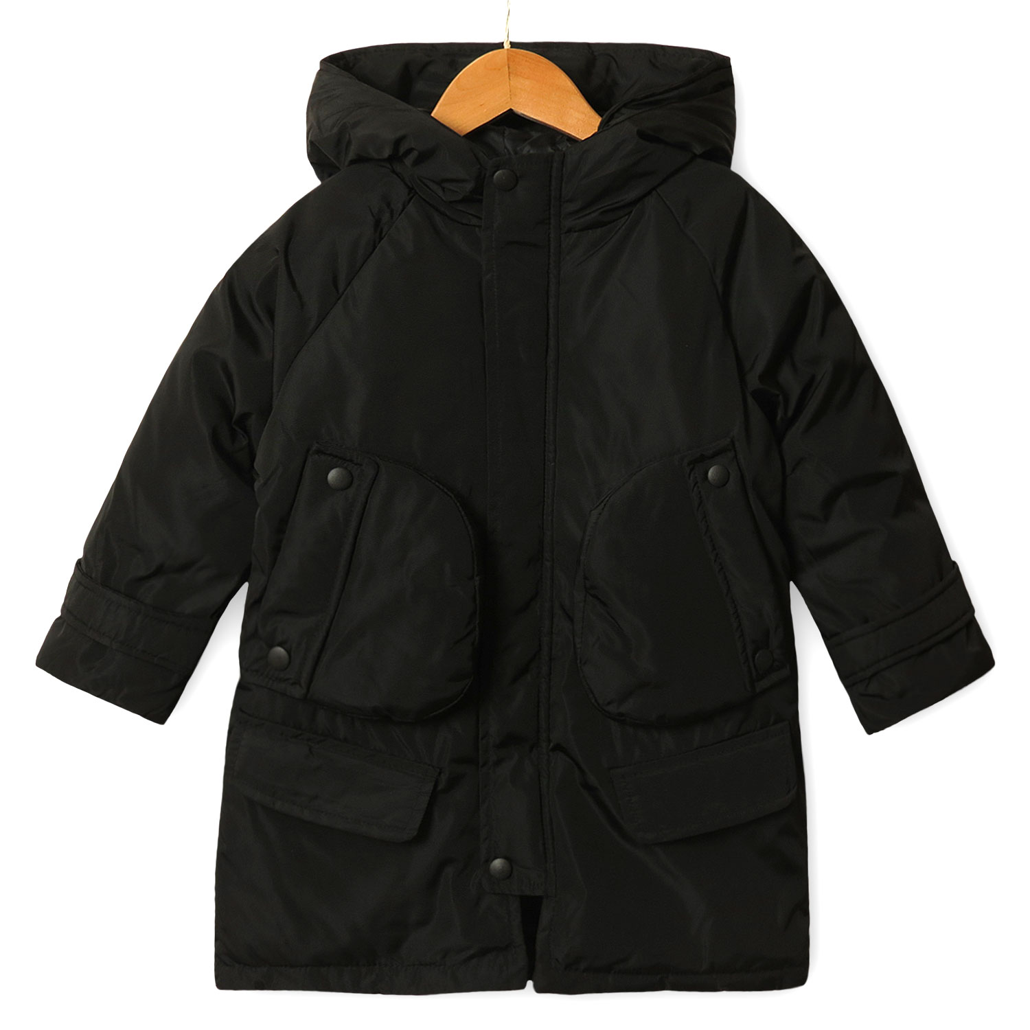 

Куртка детская демисезонная Contrast, черный Berni Kids (140) Черный