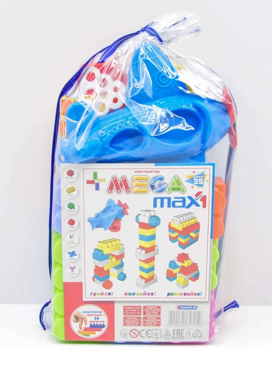 

Конструктор Мега Макс 1 (35 ел.) Максимус