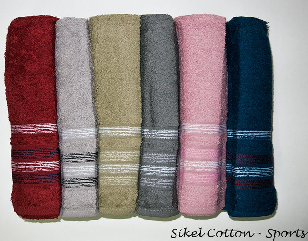

Набор махровых полотенец Sikel 6 штук Cotton Sports 70х140