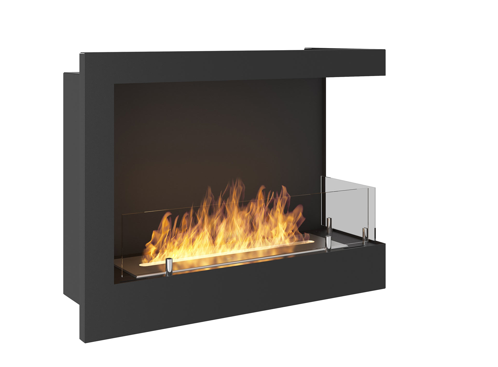

Биокамин SIMPLE FIRE CORNER 600 R со стеклом