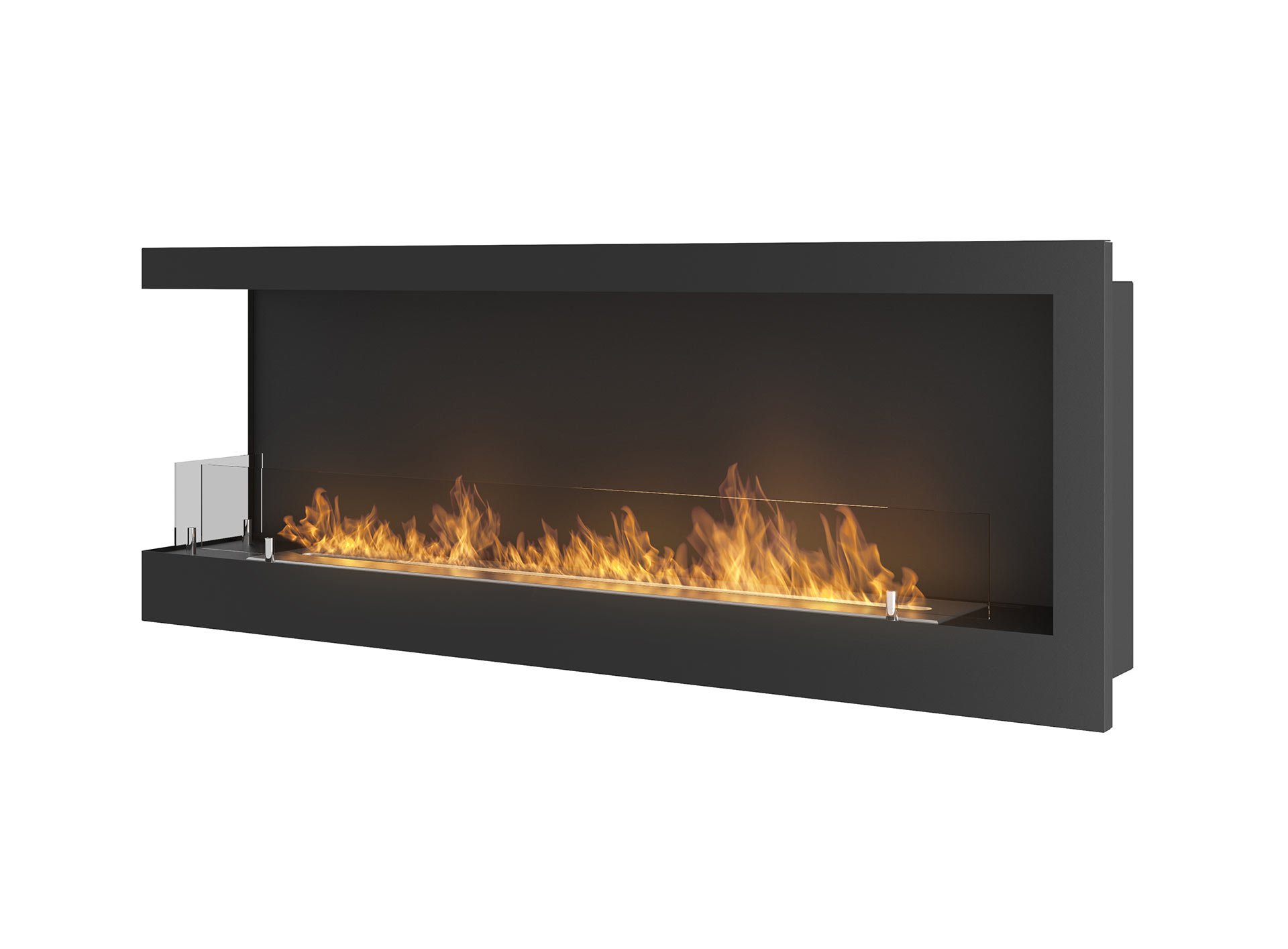 

Биокамин SIMPLE FIRE CORNER 1200 L со стеклом