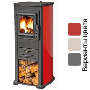 

Печь на дровах BLIST Ekonomik Lux красная ( 7 кВт )