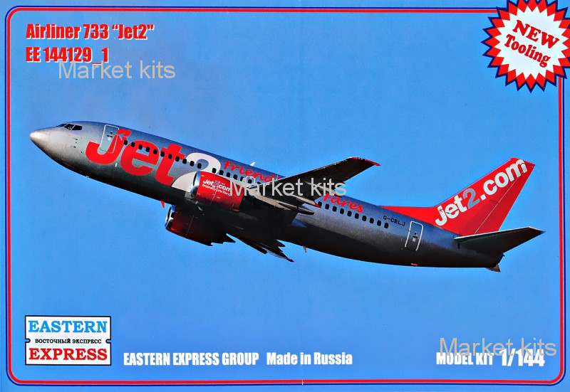 

Авиалайнер 733 "Jet 2" 1:144 Eastern Express (EE144129-01)