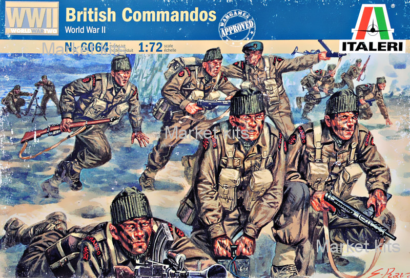 

Британский спецназ 1:72 ITALERI (IT6064)