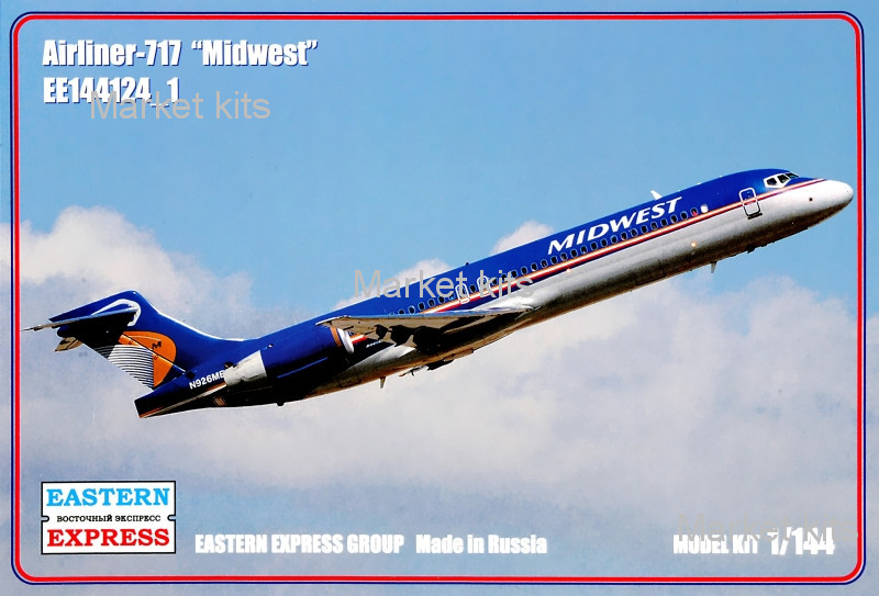 

Пассажирский самолет 717 "Midwest" 1:144 Eastern Express (EE144124-01)