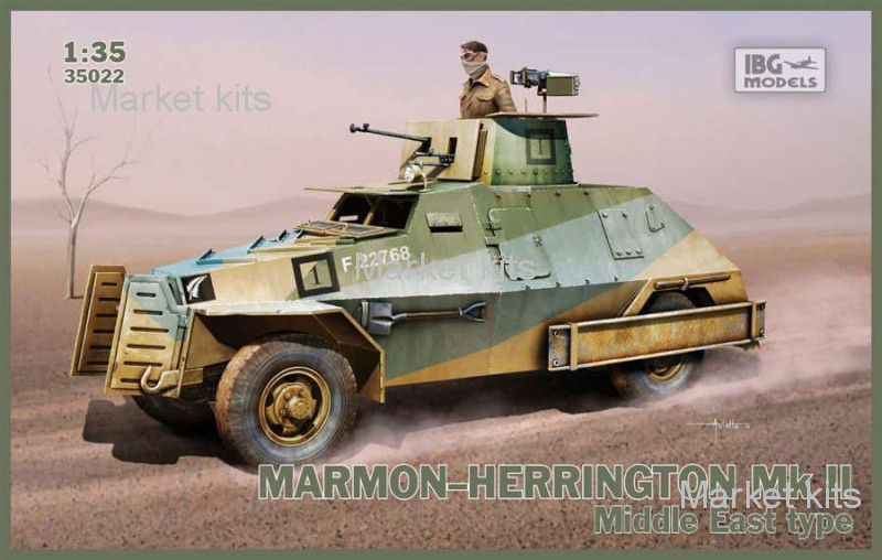 

Бронеавтомобиль Marmon-Herrington Mk.II Middle East type 1:35 IBG Models (IBG35022)