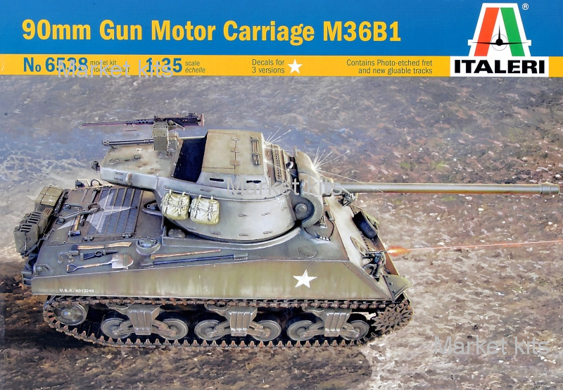 

Самоходная установка M36Б1 1:35 ITALERI (IT6538)