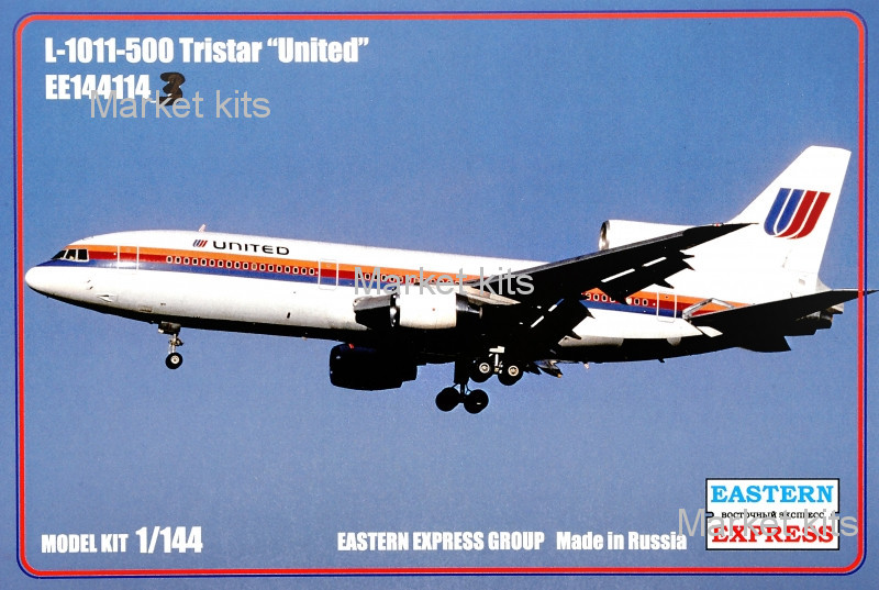 

Пассажирский самолет L-1011-500 "United" 1:144 Eastern Express (EE144114-03)