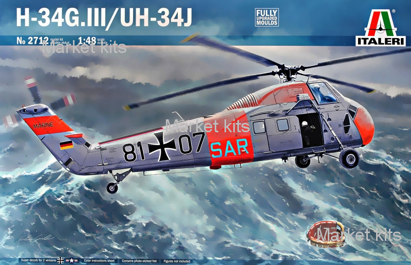 

Вертолет H-34G III/UH-34J 1:48 ITALERI (IT2712)