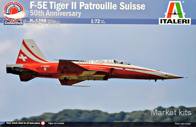 

Истребитель F-5E Tiger ll patrouille suisse (50th anniversary) 1:72 ITALERI (IT1395)