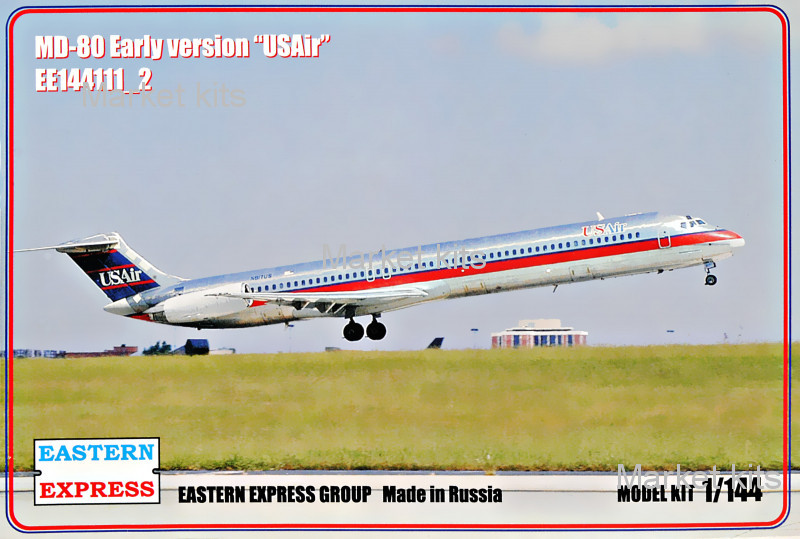 

Авиалайнер MD-80 "USAir", ранняя версия 1:144 Eastern Express (EE144111-02)