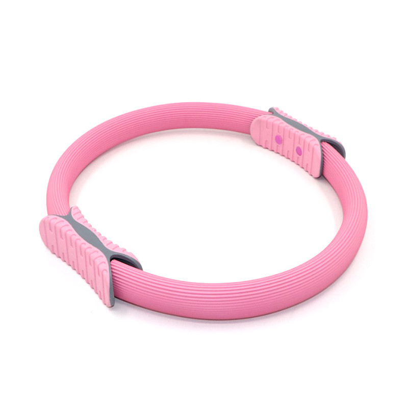 

Эспандер кольцо для фитнеса и пилатеса Dobetters M1 Pink диаметр 38 см тренажер для рук ног бедер OPT(4752-14152)