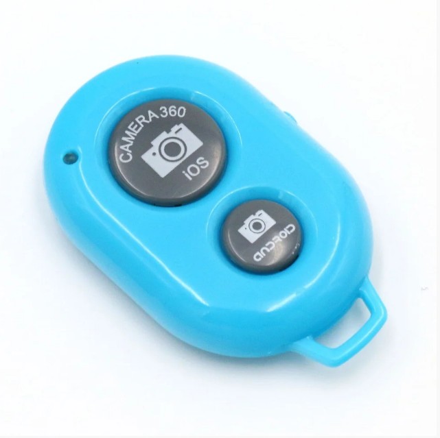 Bluetooth пульт (блютуз) для телефона, пульт для селфи Синий (Код ...