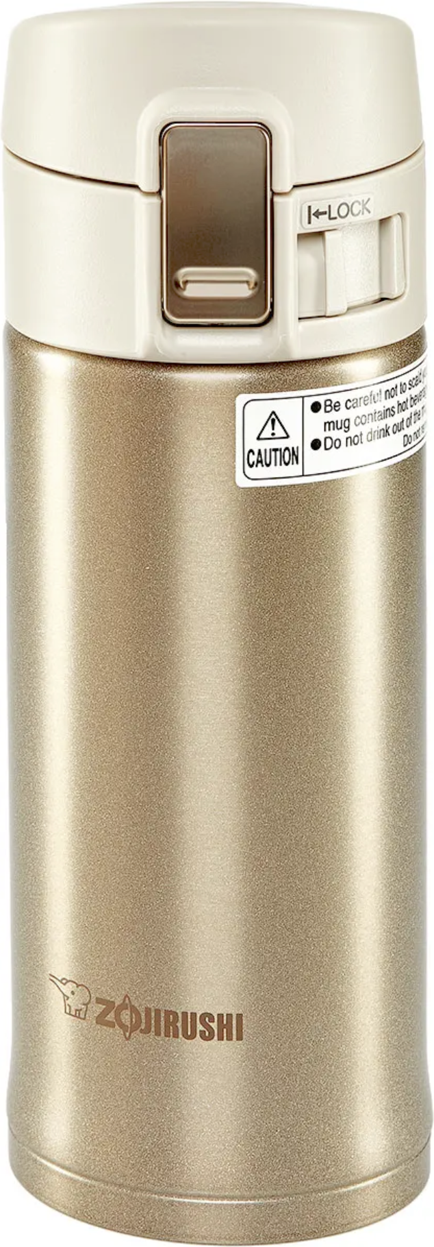 

Инновационный универсальный термос, термокружка Zojirushi SM-KHF36NL 360 мл, золото
