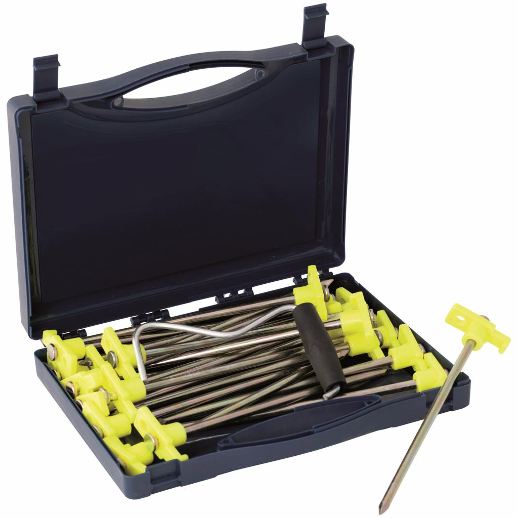

Комплект колышков Outwell Spike Peg Box 20,5 см 20 шт Luminous Green (928879)
