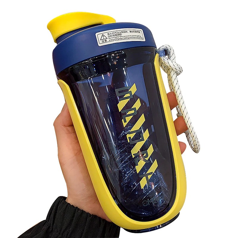 

Спортивная бутылка-шейкер Blender Bottle PUREEASY 550 ml Blue/Yellow (sv0618)