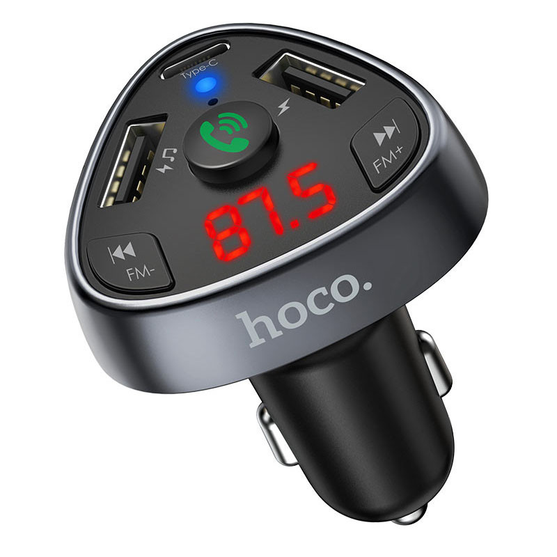 

АЗУ FM модулятор HOCO E51 Черный