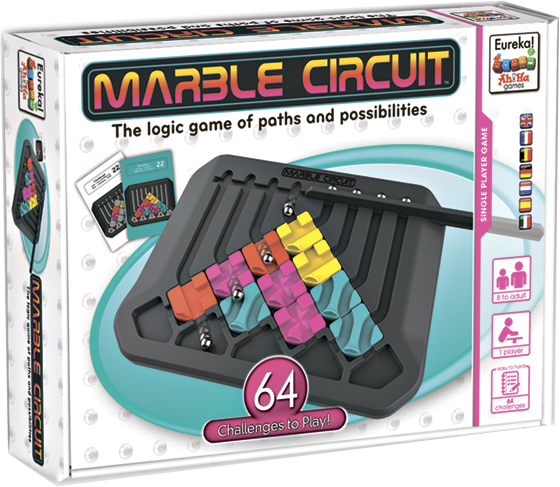 

Логическая игра Eureka 3D Puzzle Мраморная схема (473557) (5425004735577)