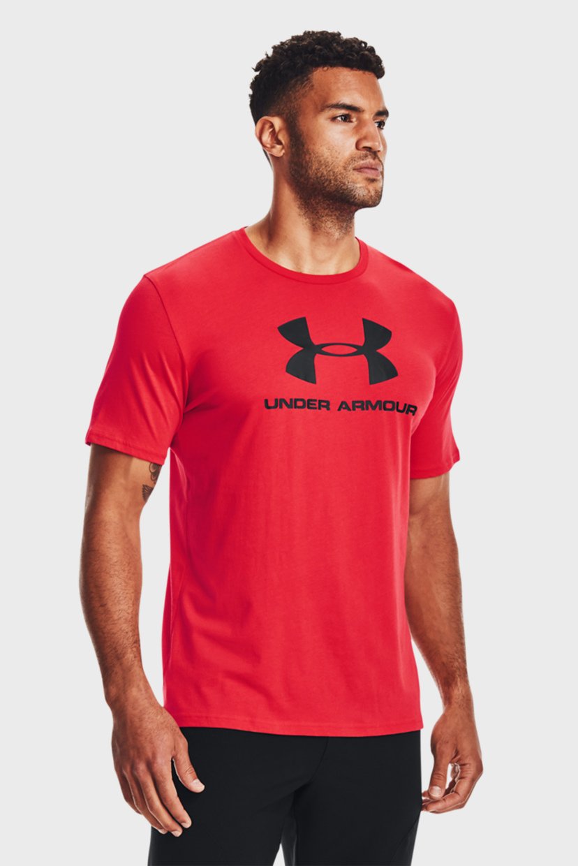 

Мужская серая футболка UA Pjt Rock Brahma Bull Under Armour MD 1361733-035